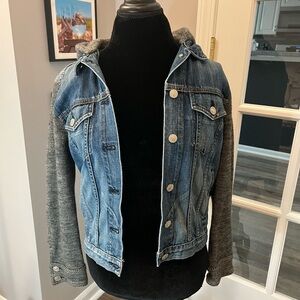 rag & bone Blue and Gray Jean Jacket